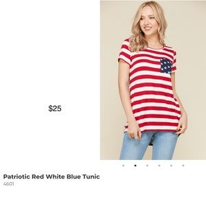 Patriotic flag shirt